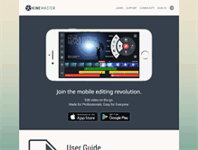 Tablet Screenshot of kinemaster.com